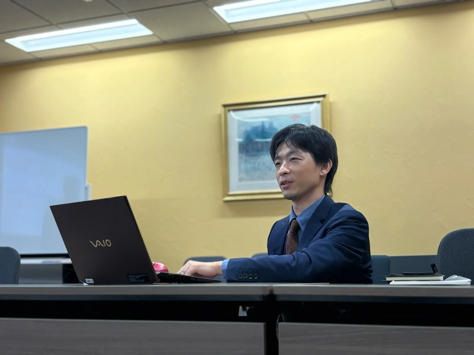 AIの社内浸透について語る青山財産ネットワークスの髙橋郁弥氏