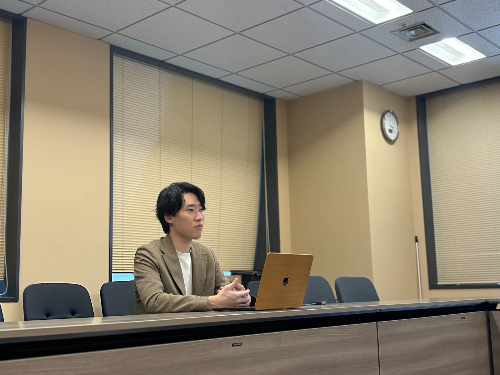 対談に参加するAICE代表取締役COOの高橋将生