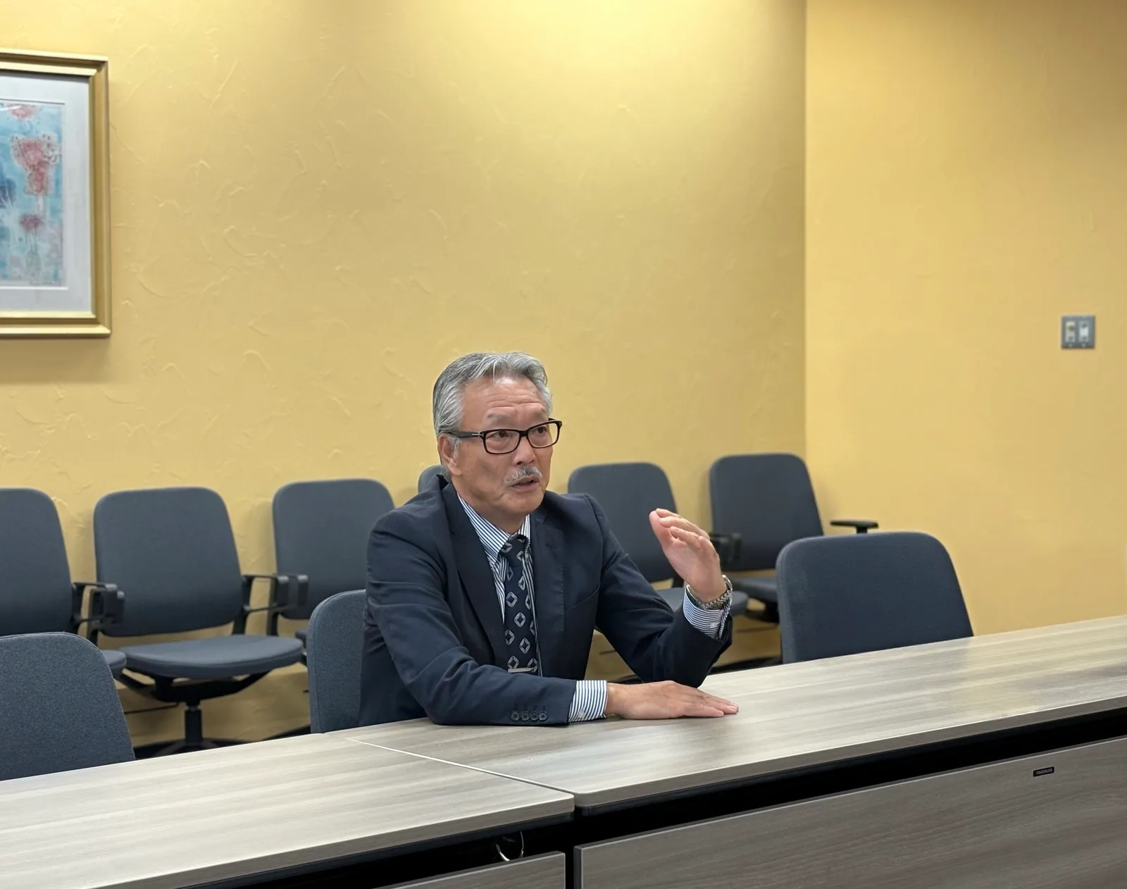 今後の構想について語る青山財産ネットワークスの三浦雅範氏