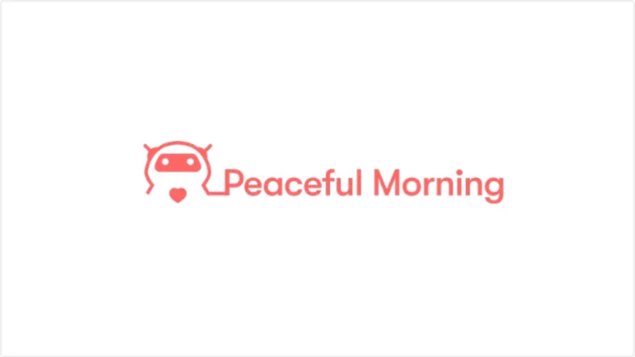 Peaceful Morningのロゴ